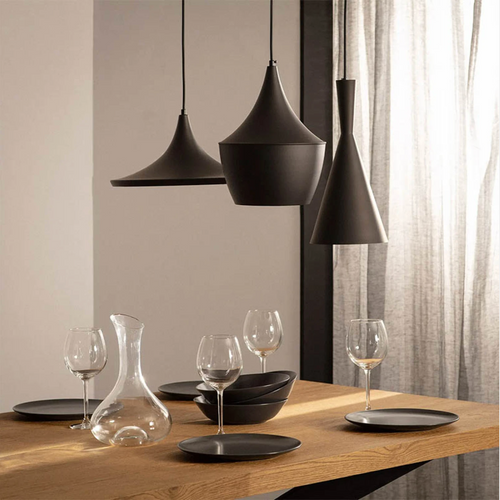 Lámparas Colgantes Geisha IV negro