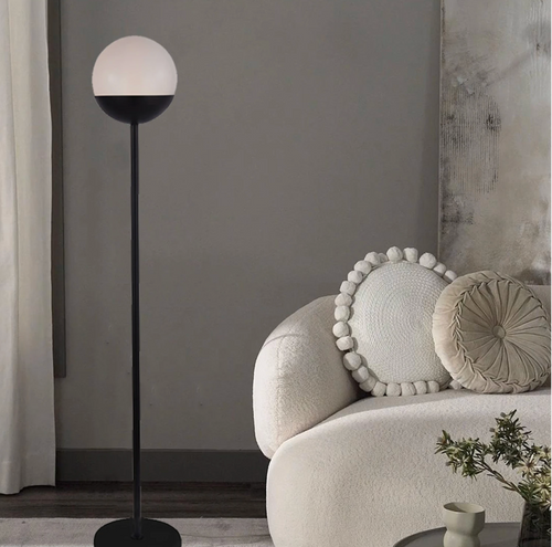 Lámpara de Pie Miami Negra