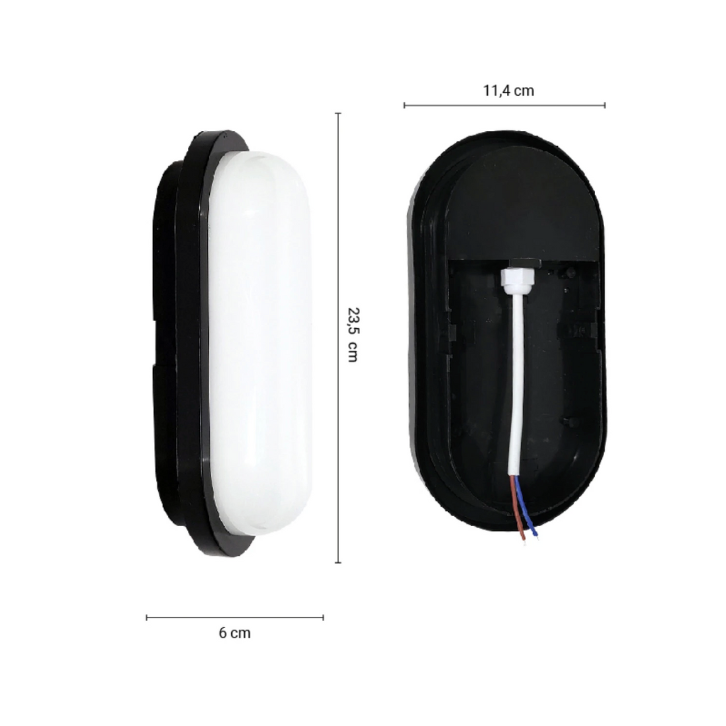 Plafón Exterior LED Oval