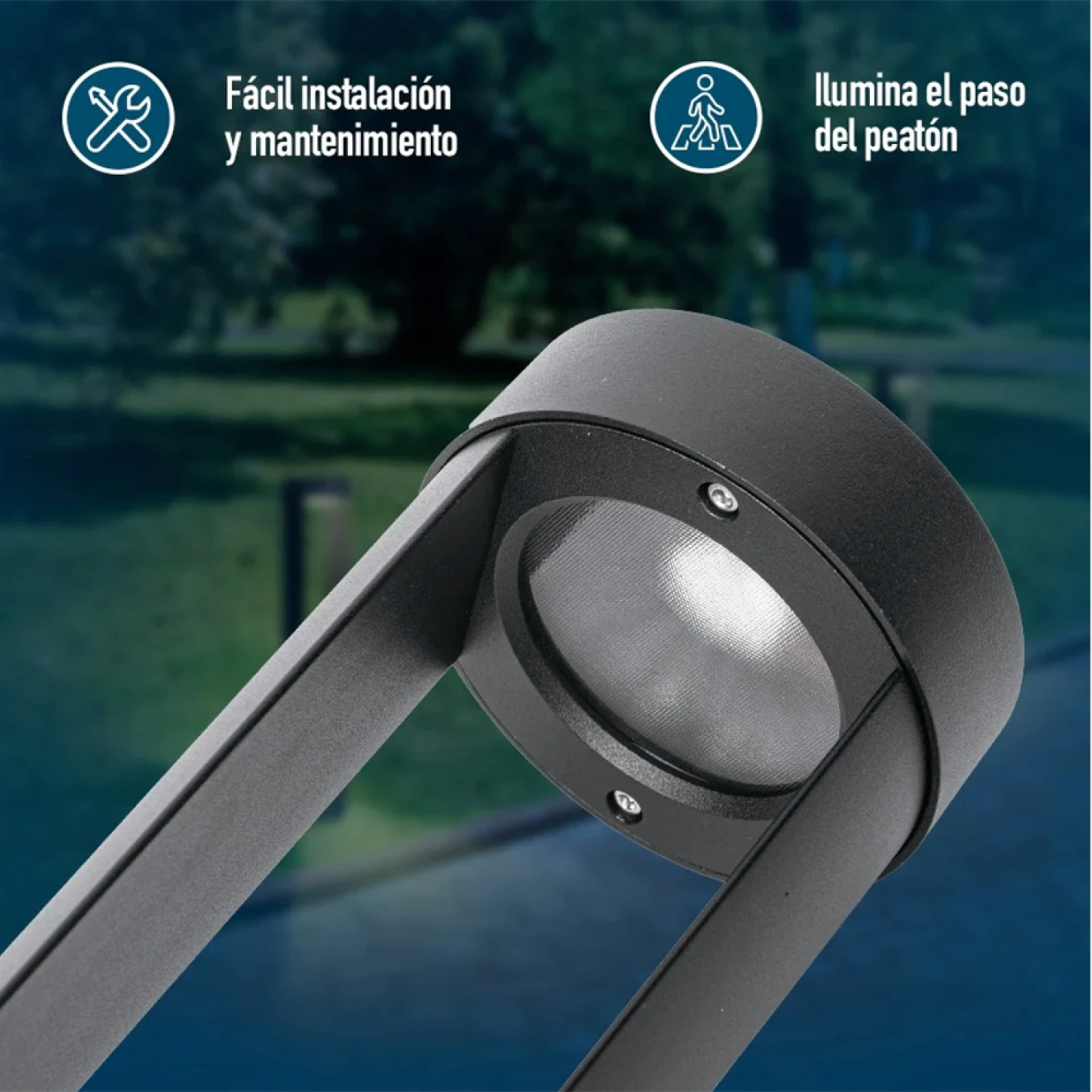 Bolardo Exterior Burgos