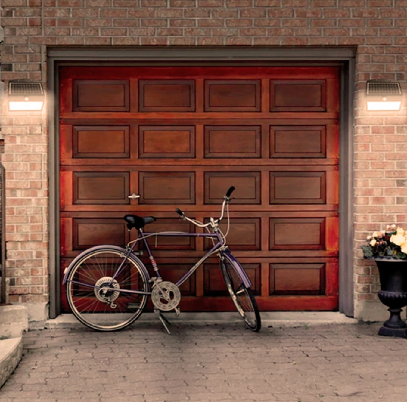 Aplique LED Mariposa Solar