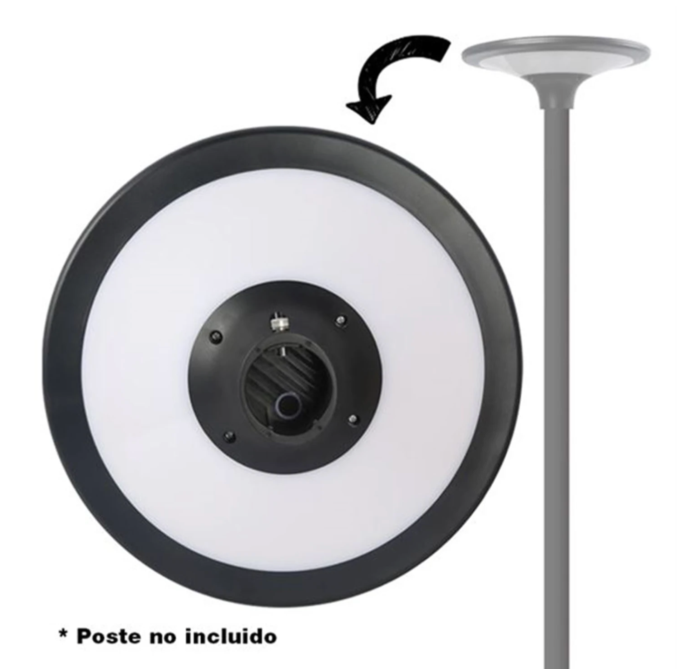 Luminaria LED Solar Park Sunflower