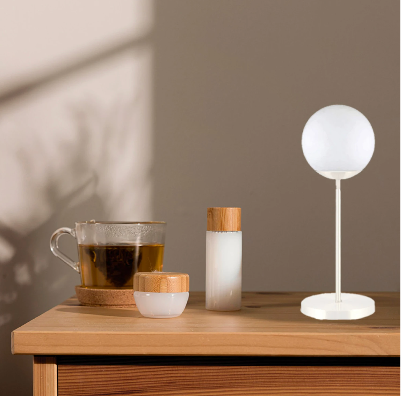 Lámpara de Mesa Miami Blanca