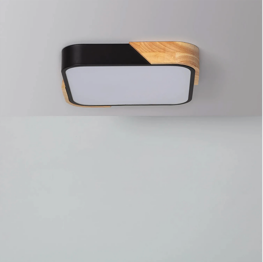 Plafón LED Cerchio Cuadrado