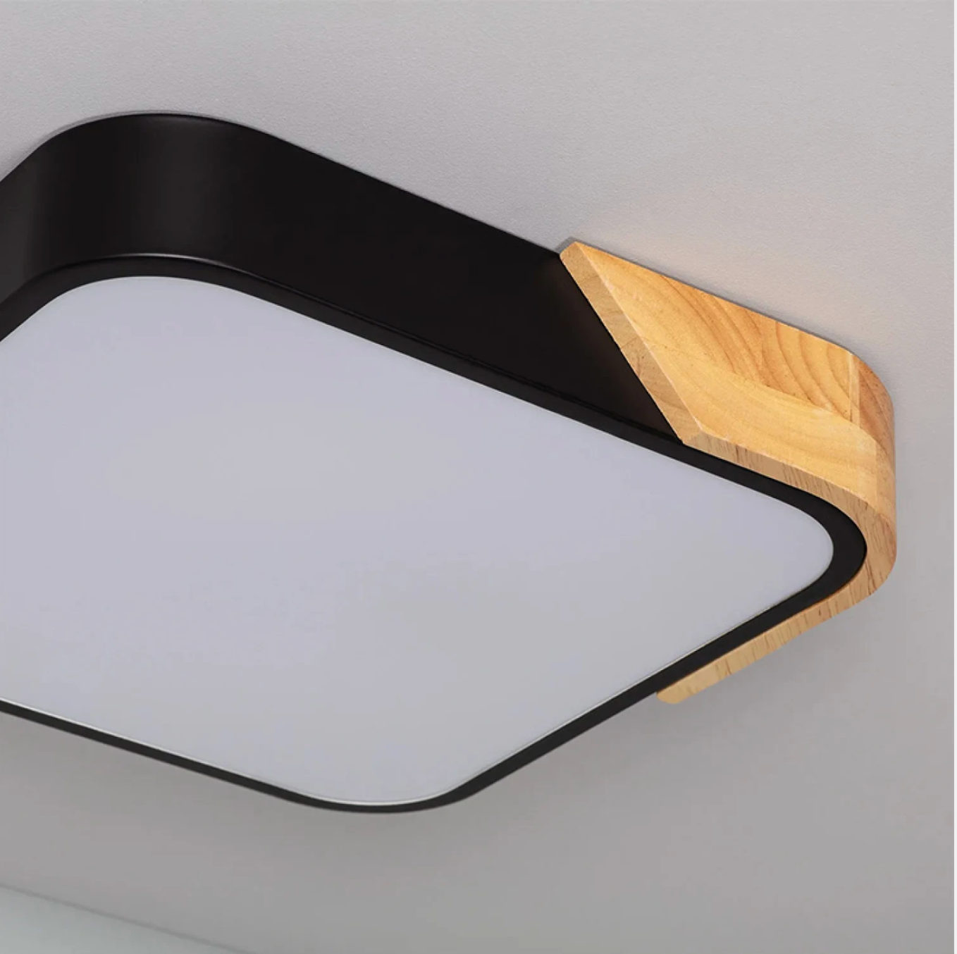 Plafón LED Cerchio Cuadrado