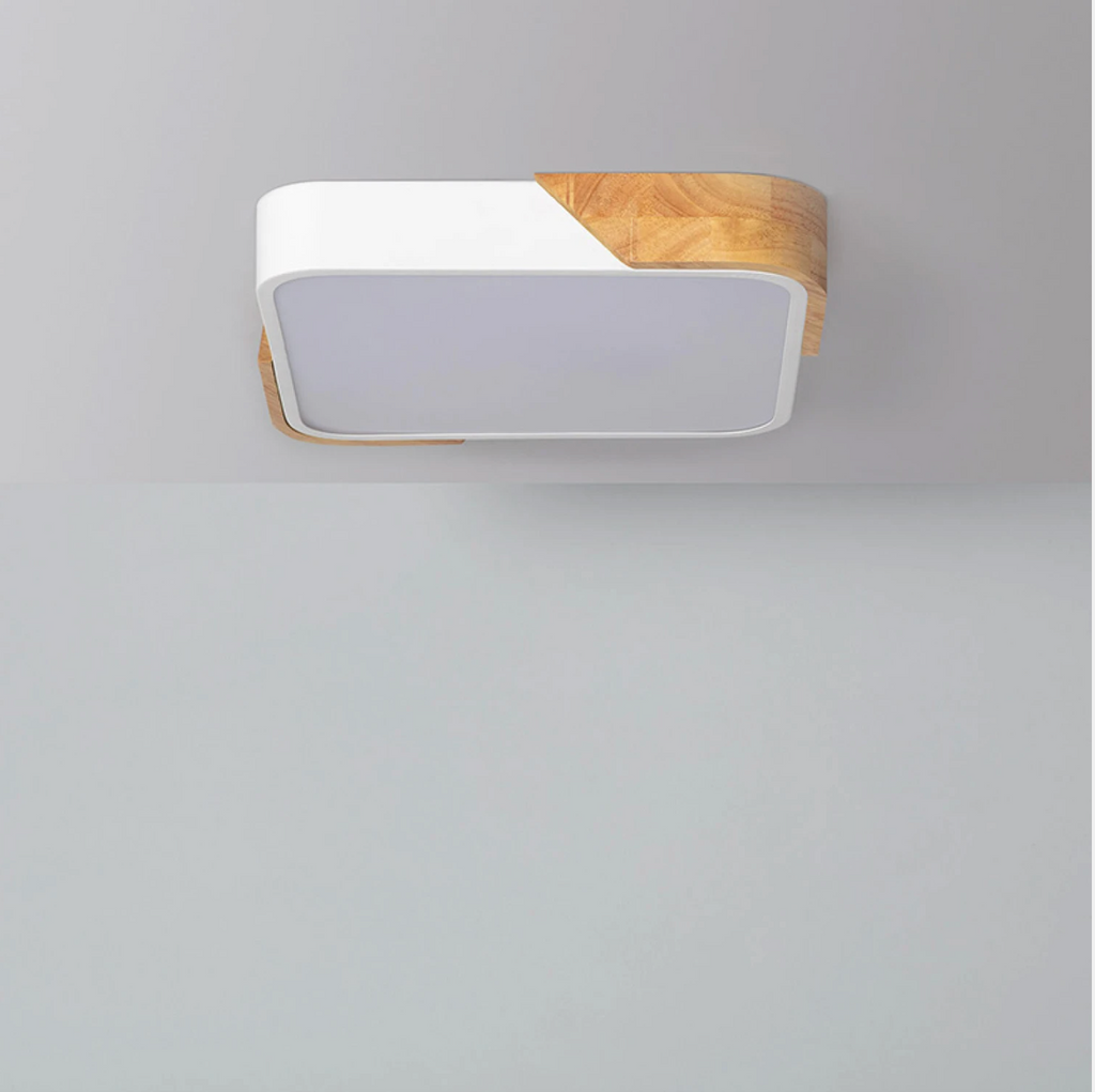 Plafón LED Cerchio Cuadrado