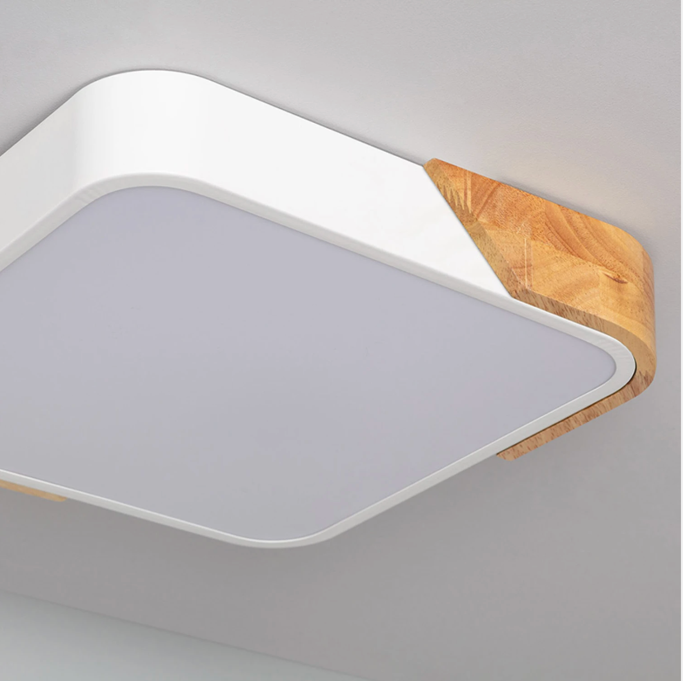 Plafón LED Cerchio Cuadrado