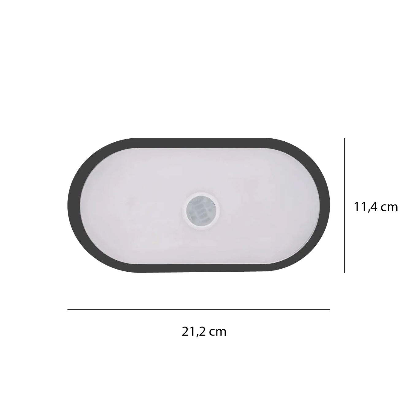 Plafón Led Exterior sensor de movimiento