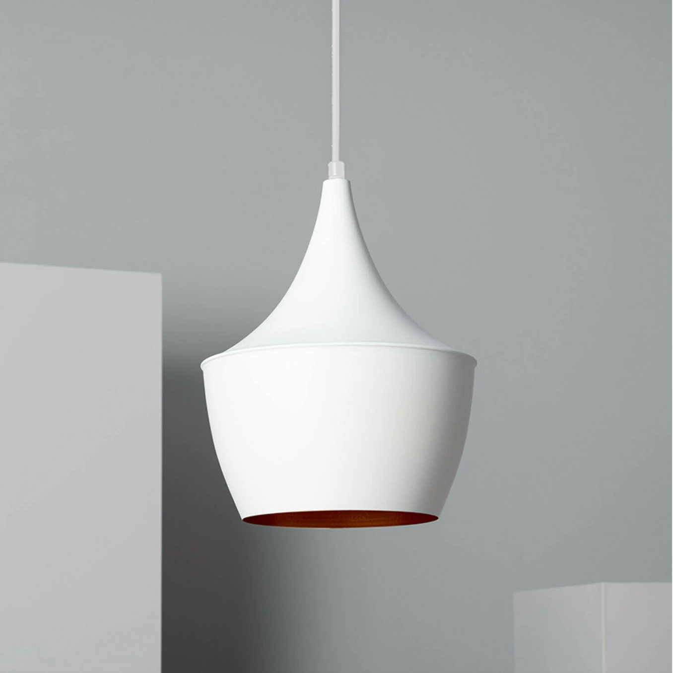 Lámpara Colgante Geisha II blanco