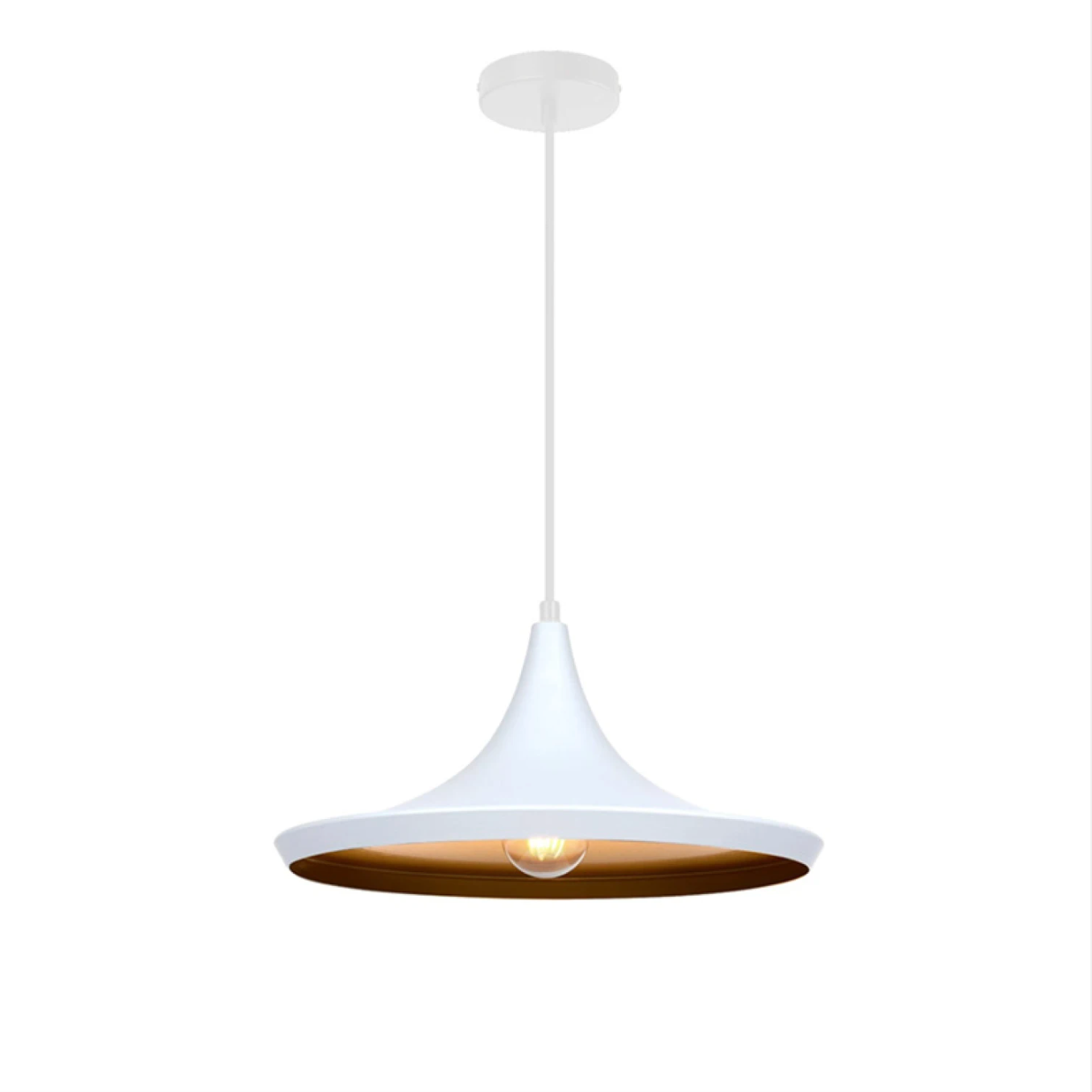 Lámpara Colgante Geisha III blanco