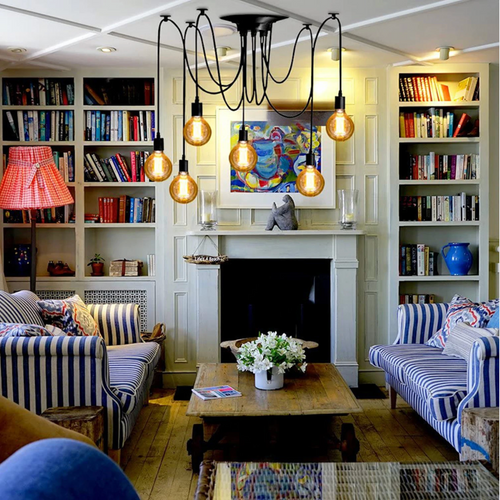 Lámparas Colgantes Vintage Spider