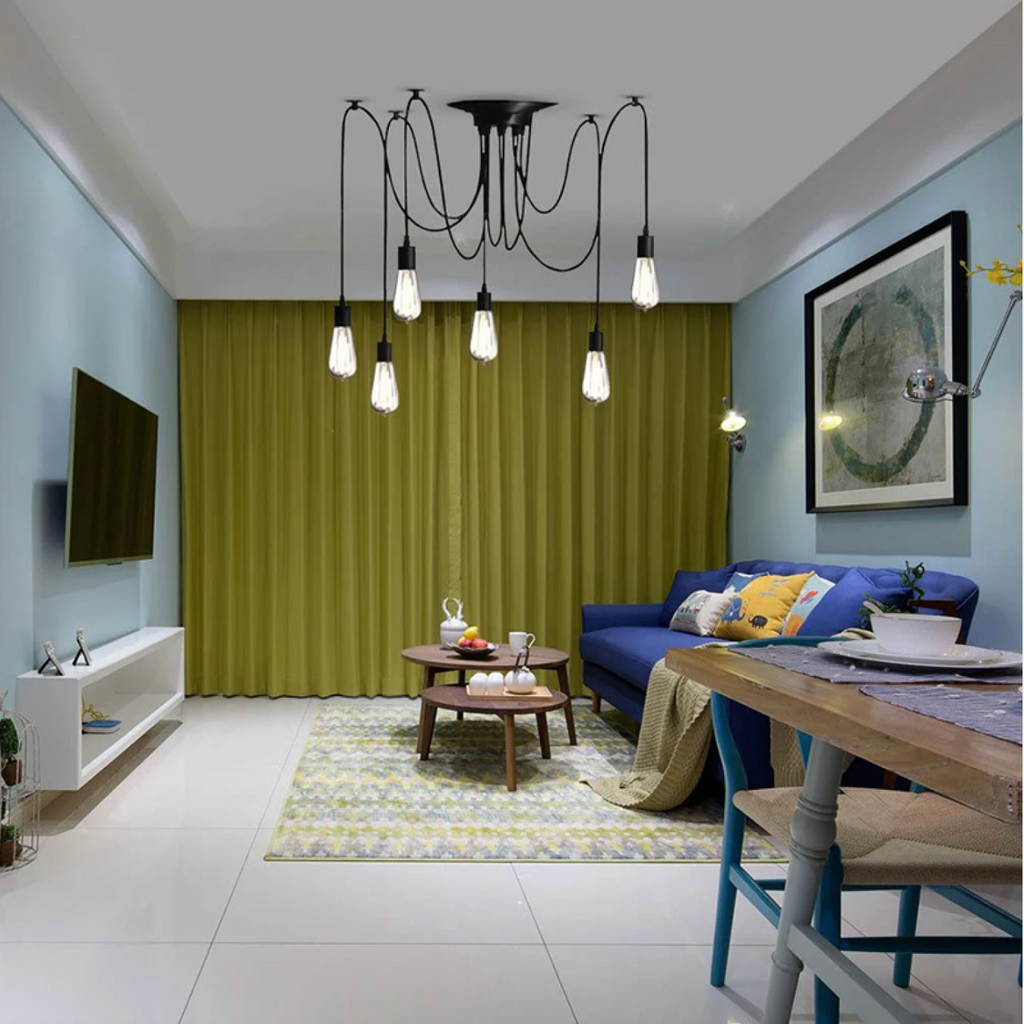 Lámparas Colgantes Vintage Spider