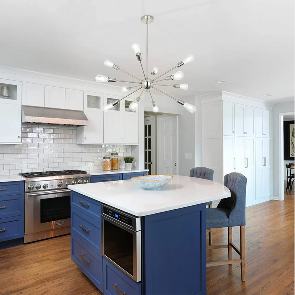 Lámpara Colgante Tropea cromo