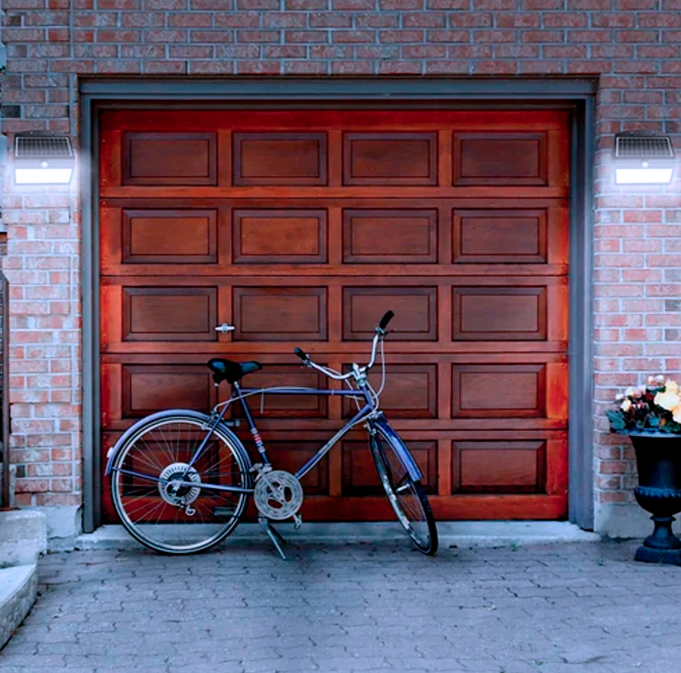 Aplique de Pared LED Solar