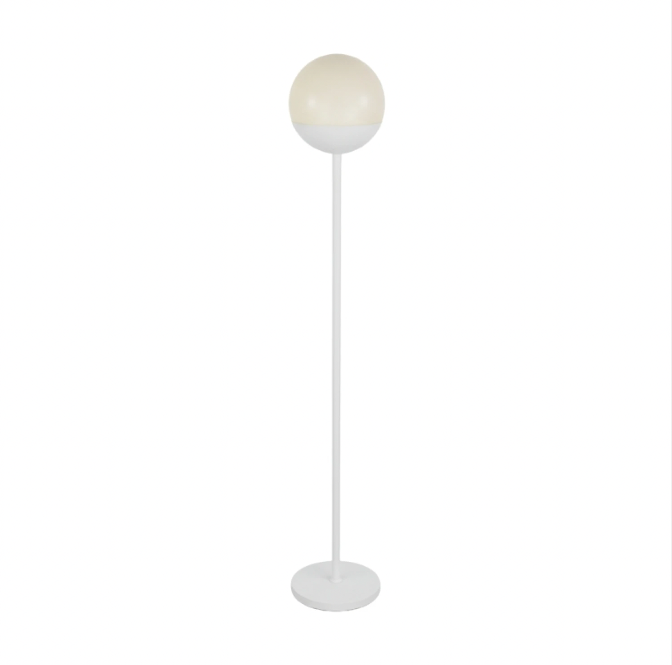 Lámpara de Pie Miami Blanca