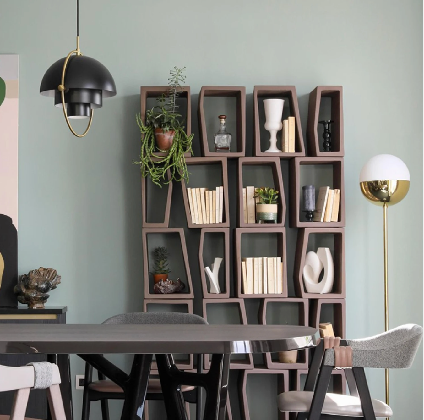 Lámpara de Pie Miami Oro