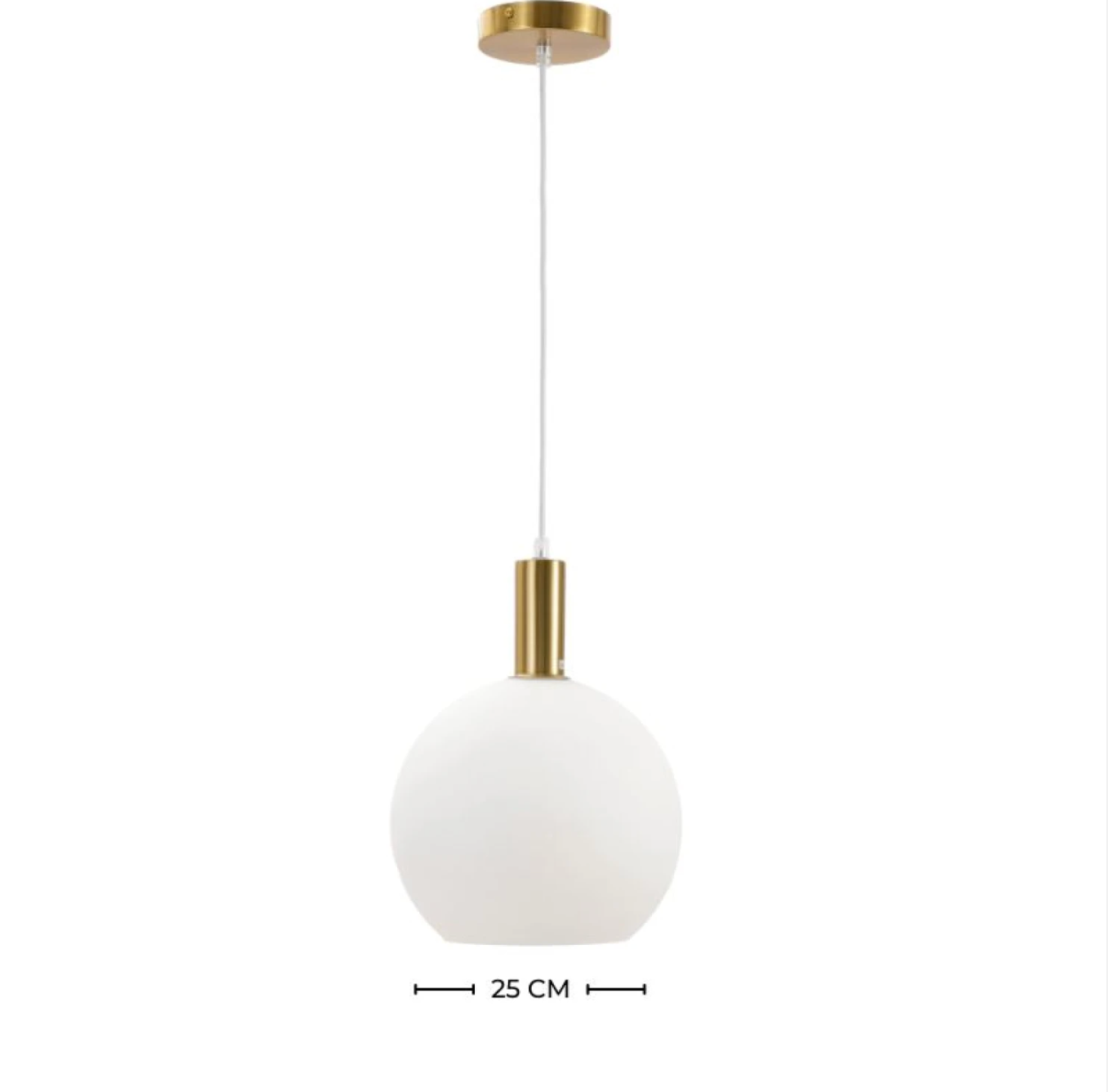 Colgante Pireo M Blanca