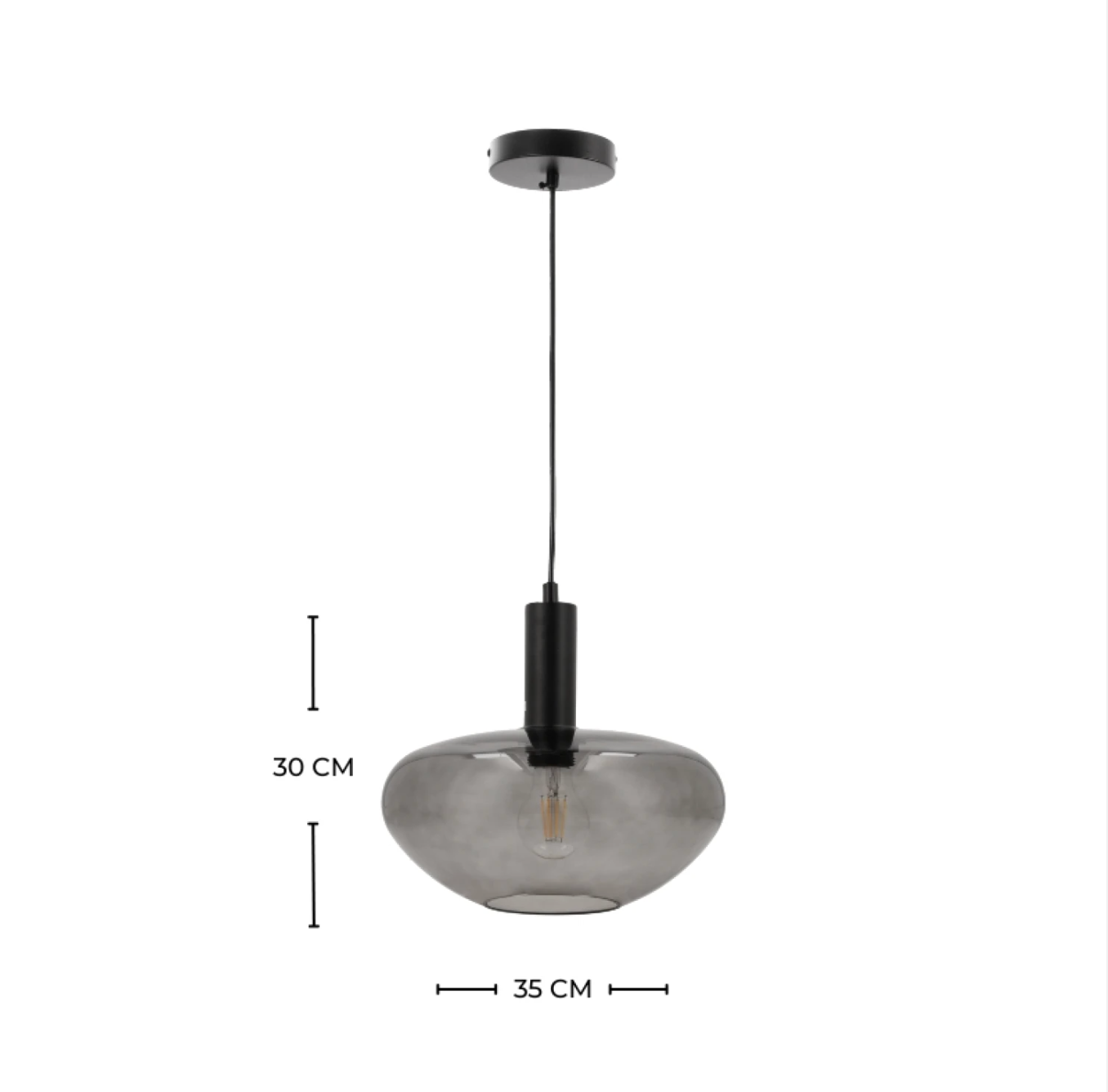 Colgante Pireo I Negro