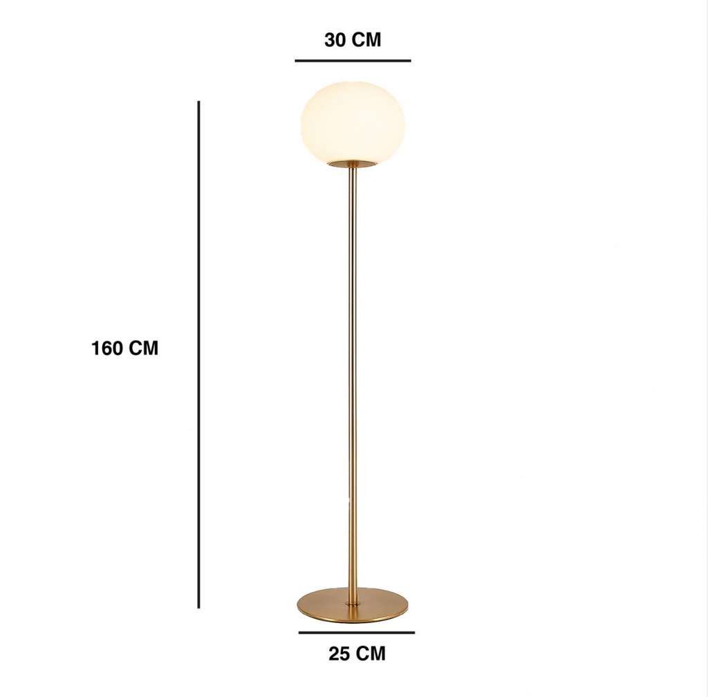Lámpara de Pie Pireo Oro