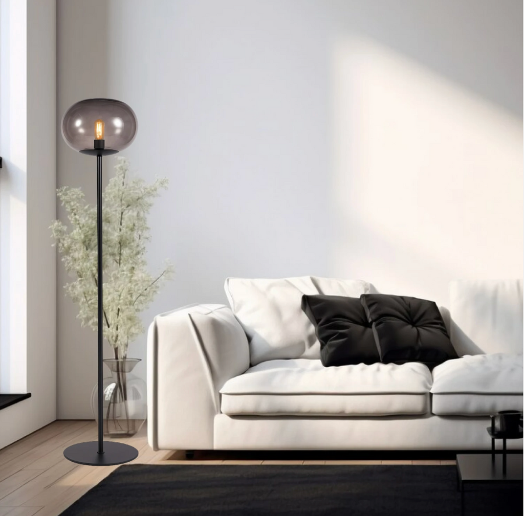 Lámpara de Pie Pireo Negra