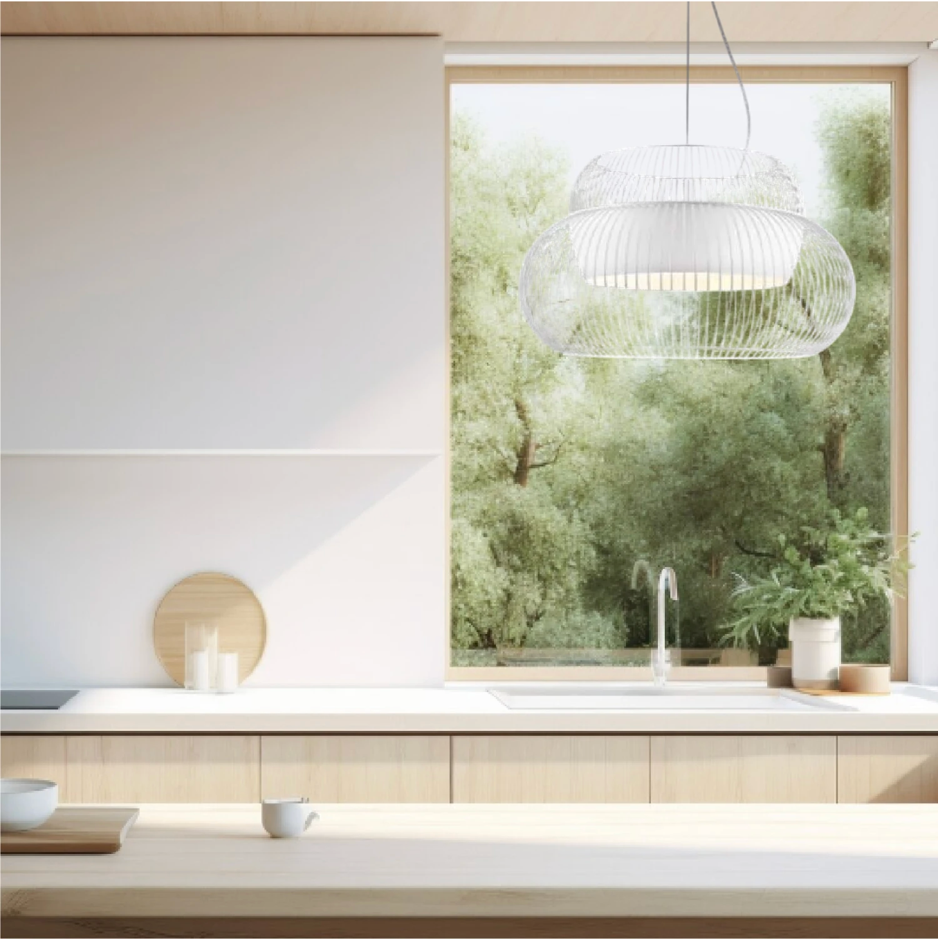 Colgante Sabina Blanco